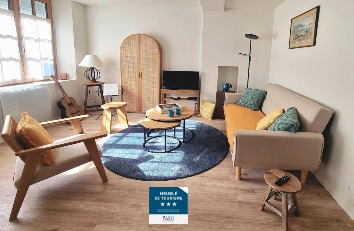 Chez Marie, 420m, Sur Mer, 2 Pers, Bb -9m Apartment Batz-sur-Mer